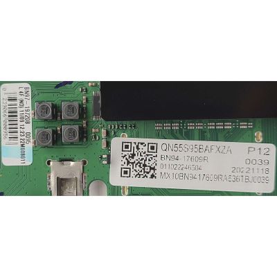 MAIN PARA TV SAMSUNG / NUMERO DE PARTE BN94-17609R / BN41-03015A / BN97-19720B / BN9417609R / PANEL CY-AB055FLLVCH / MODELO QN55S95BDFXZA FE03	 - Imagen 3